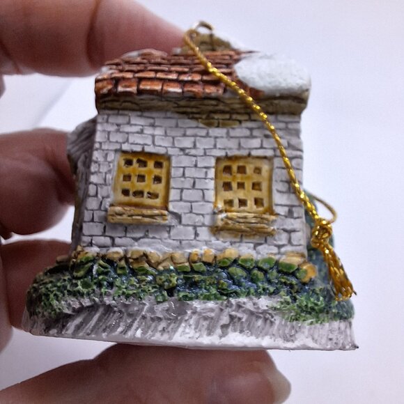 Apothecary Barber Shop & Bakery Christmas Village‎ Ornament 2” Made In Taiwan - Picture 6 of 8